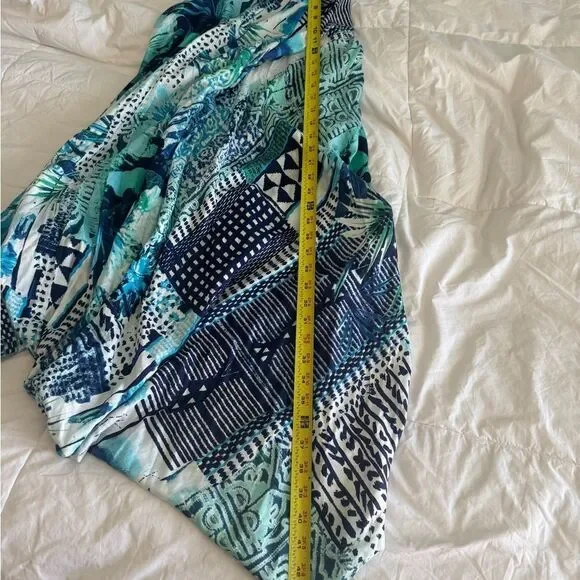 RR Hawaii Resort Multiway Dress One Size Rayon Halter Convertible Beach Cover Up - Picture 5 of 12